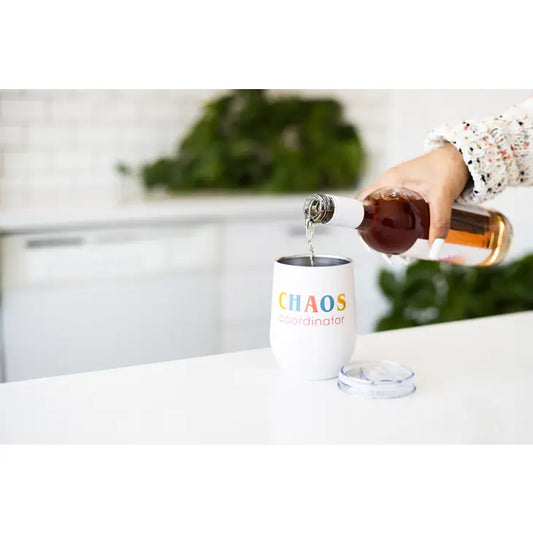 Chaos Coordinator Wine Tumbler