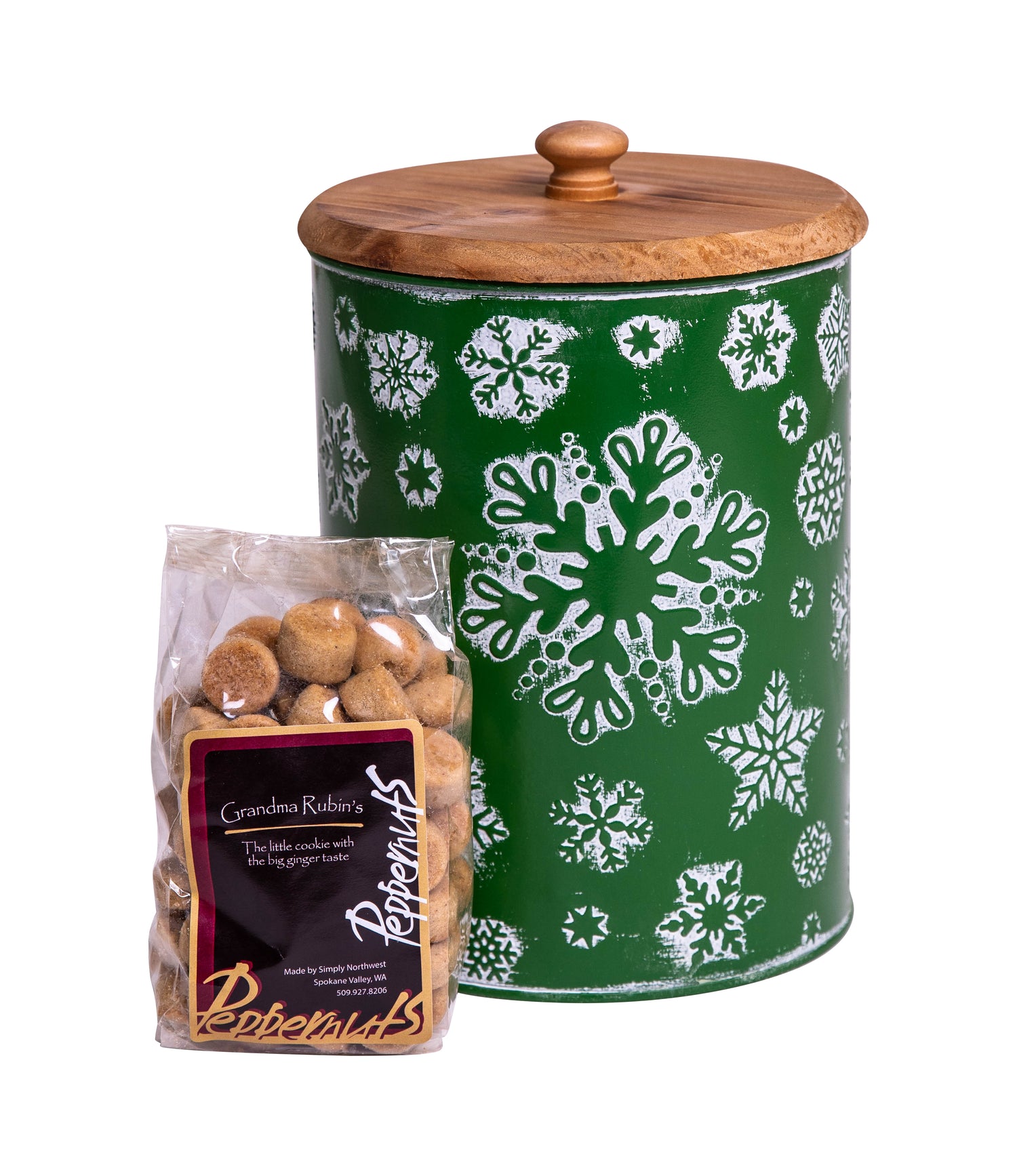 Christmas Cookie Canister
