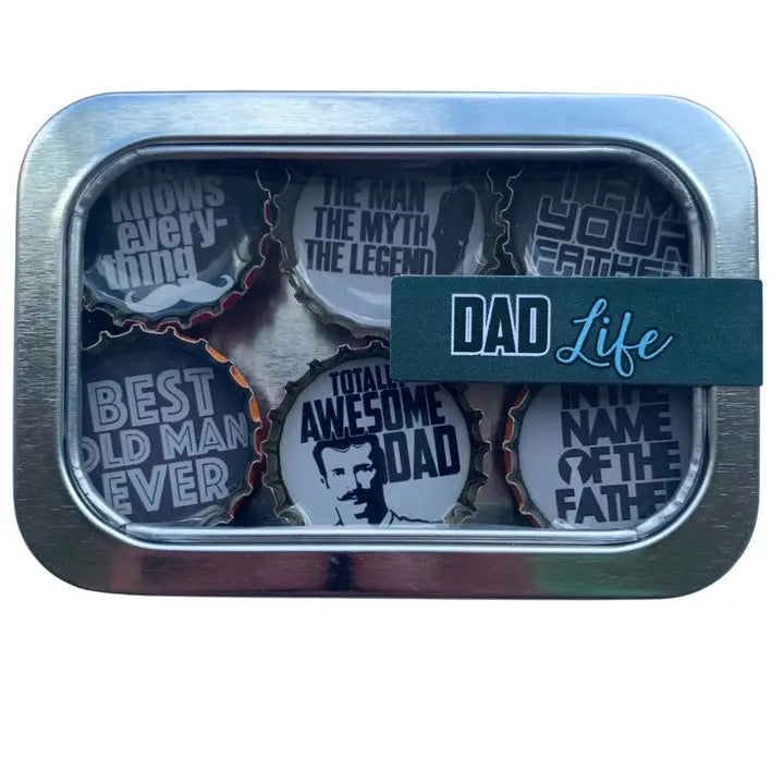 Dad Life Magnet Gift Set