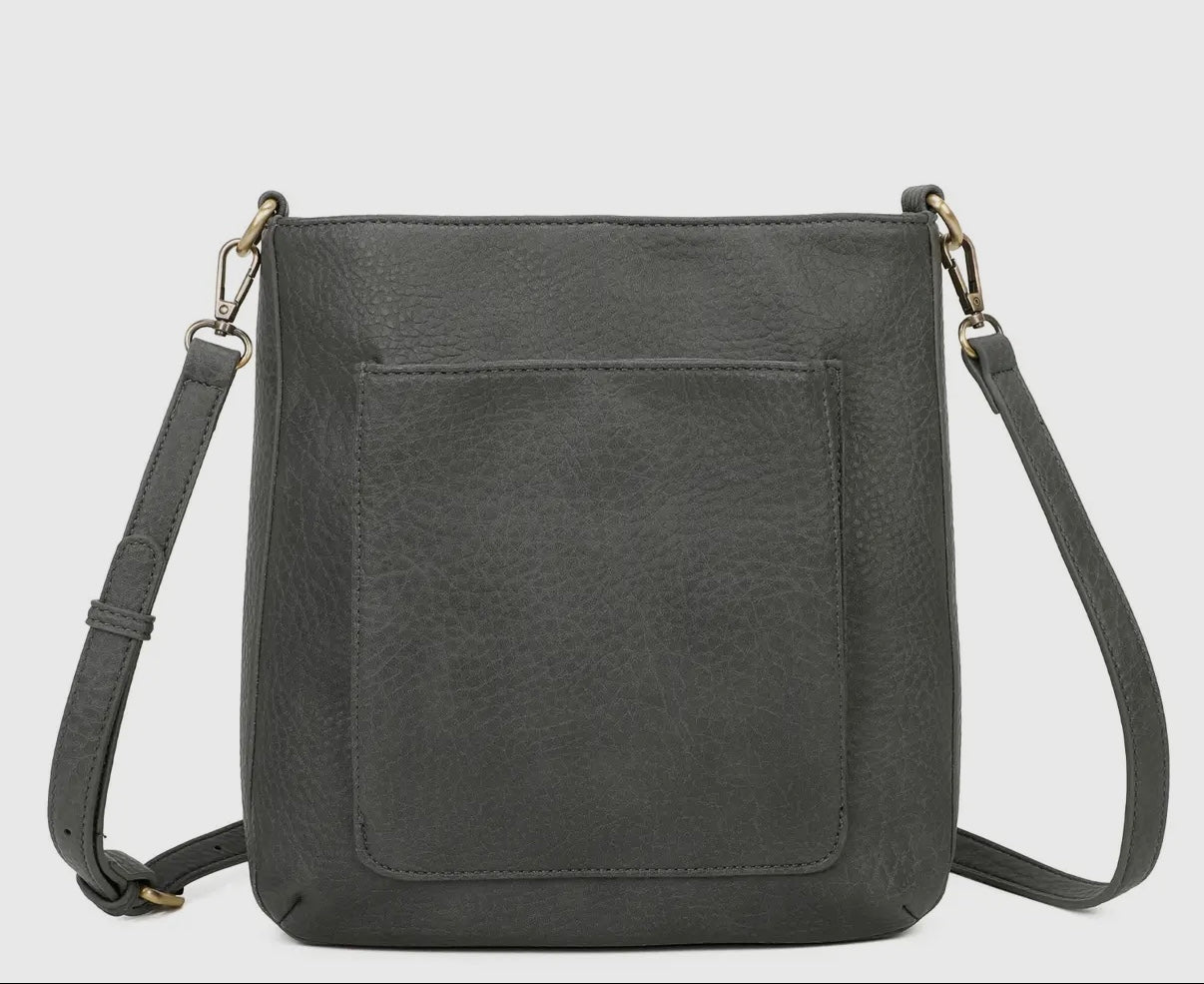 Vegan Leather Crossbody Bag