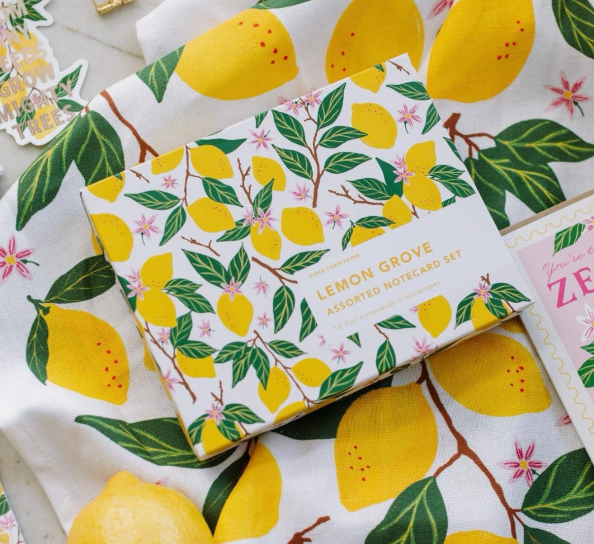 Lemon Grove Notecard Set