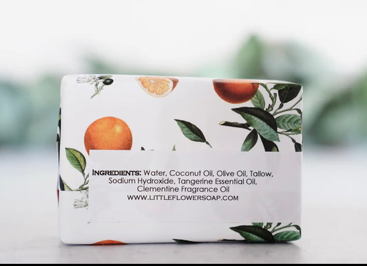 Tangerine Basil Soap