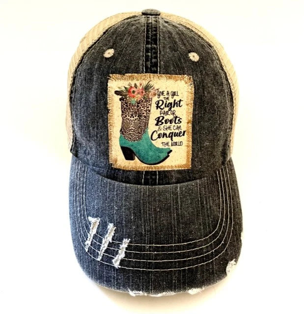 Hat - Give a Girl Right Boots