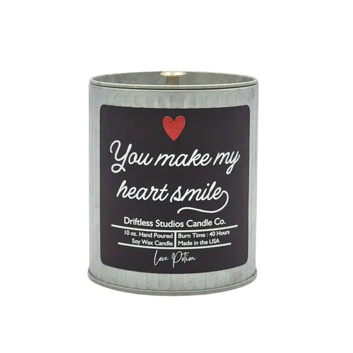 Farmhouse Candle - You Make My Heart Smile