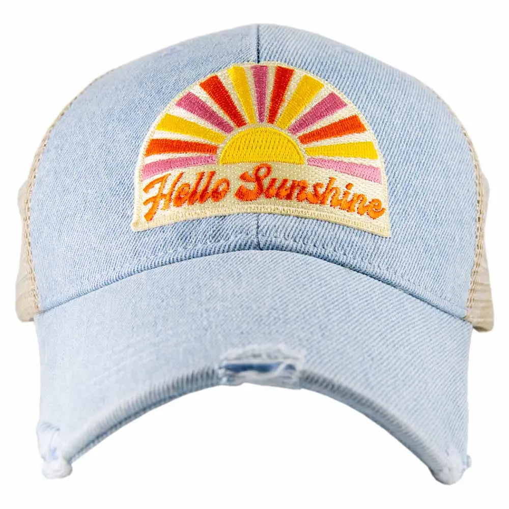 Hello Sunshine Trucker Hat