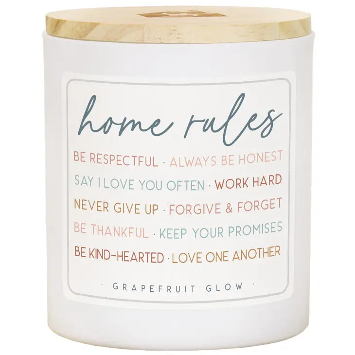 Home Rules Candle