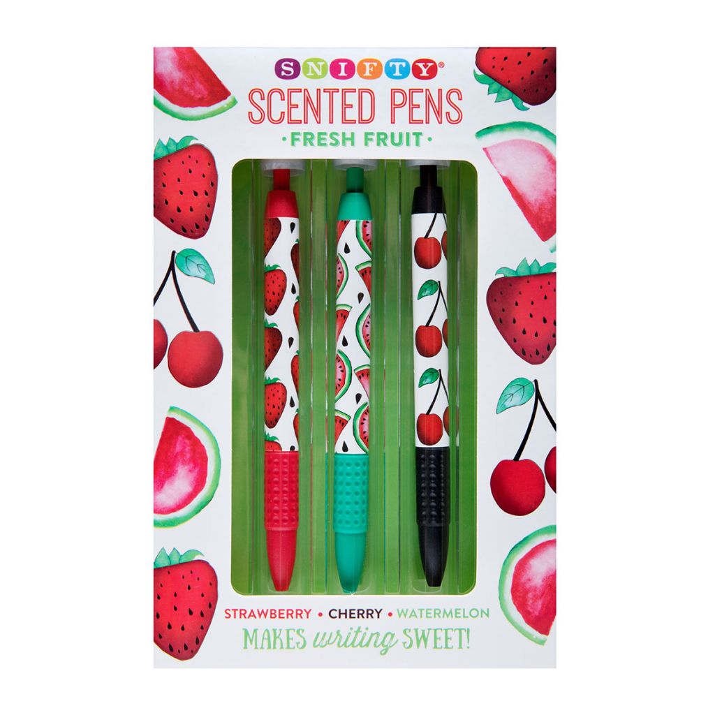 Fresh Fruit Scented Pen Set