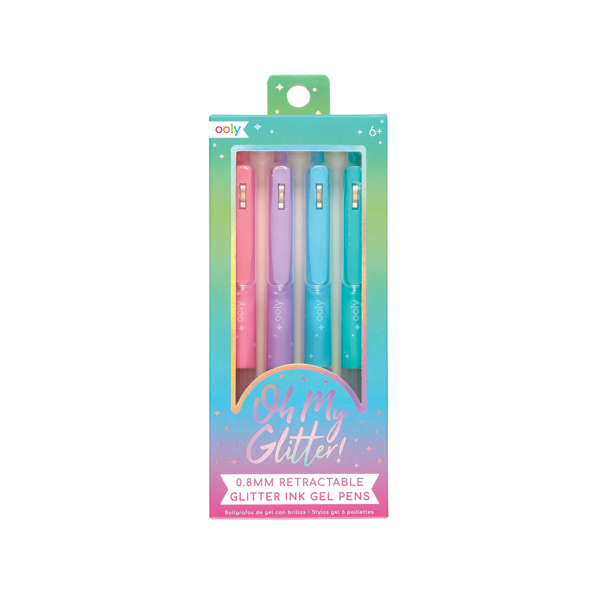 Oh My Glitter! Retractable Gel Pens