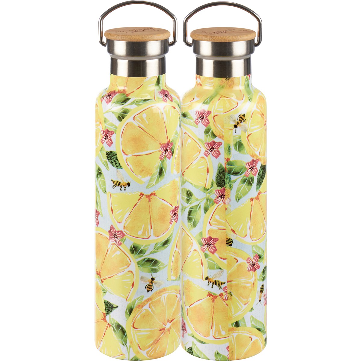 Lemon Insulated Bottle - Pucker Up