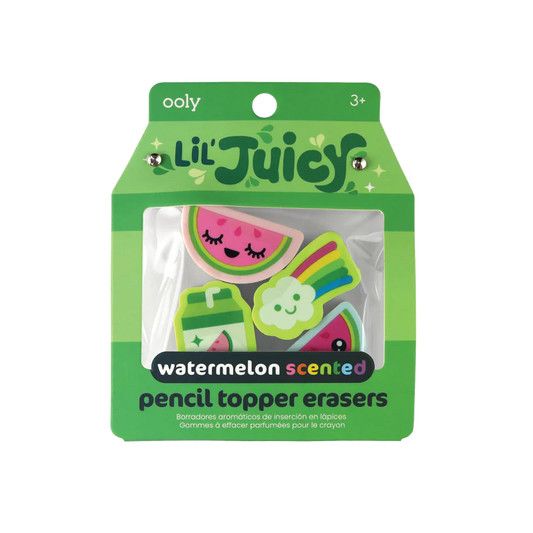 Scented Pencil Topper Eraser Set
