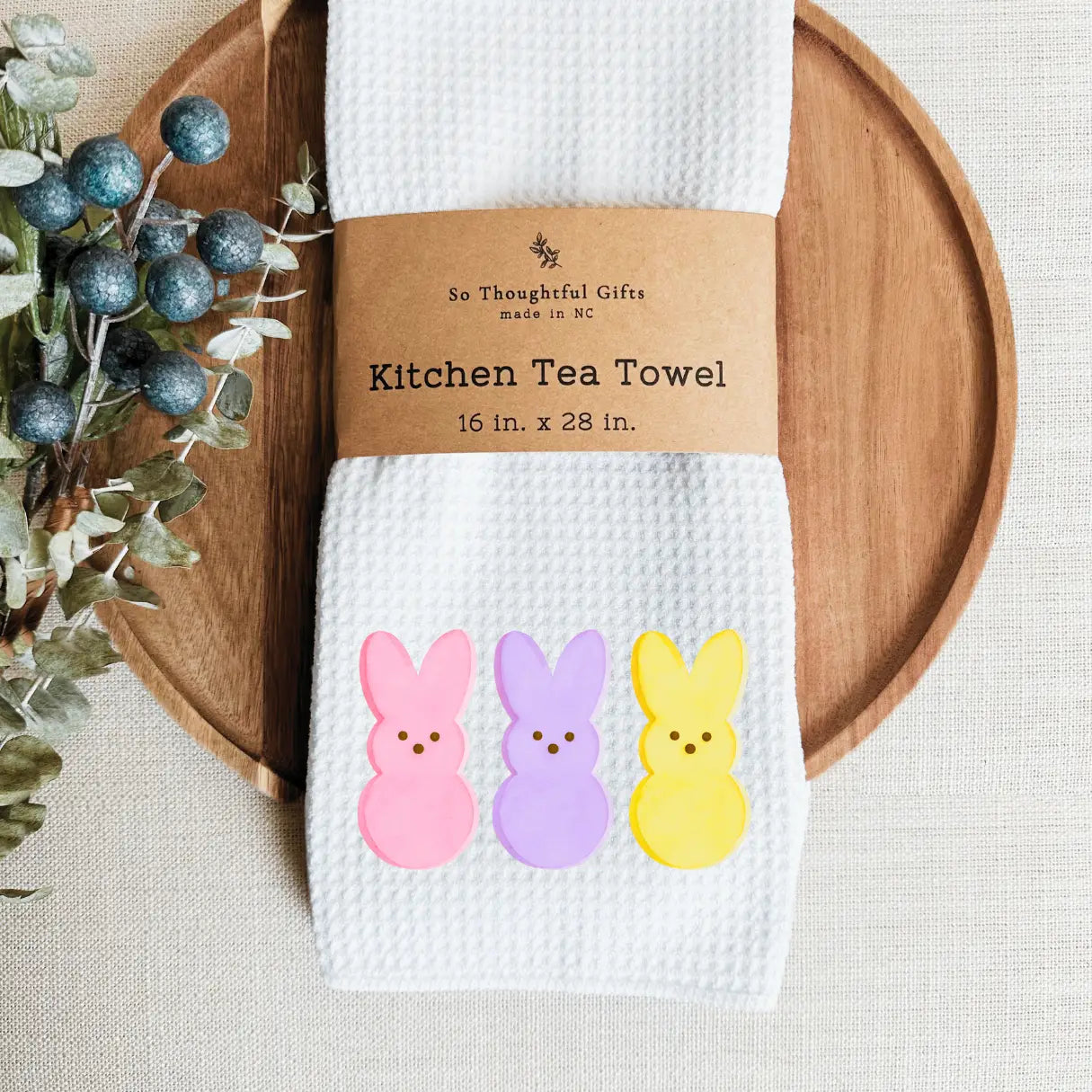 Easter Peeps Dishtowel