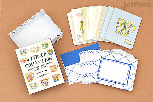 Notecard Set - Teacup Collection