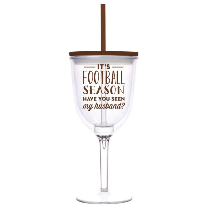 Wine Glass - It’s Football Season