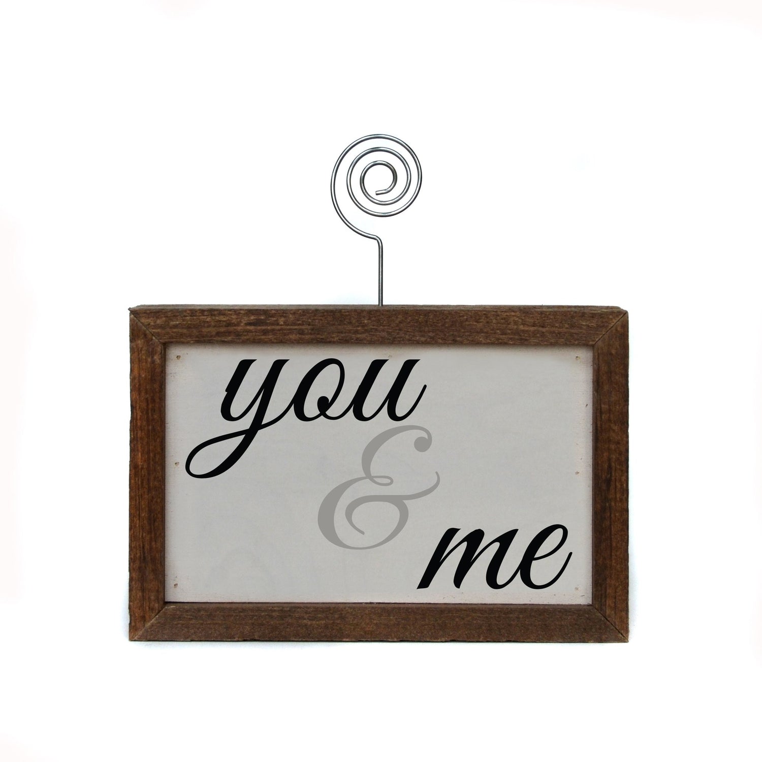 You & Me Photo Block