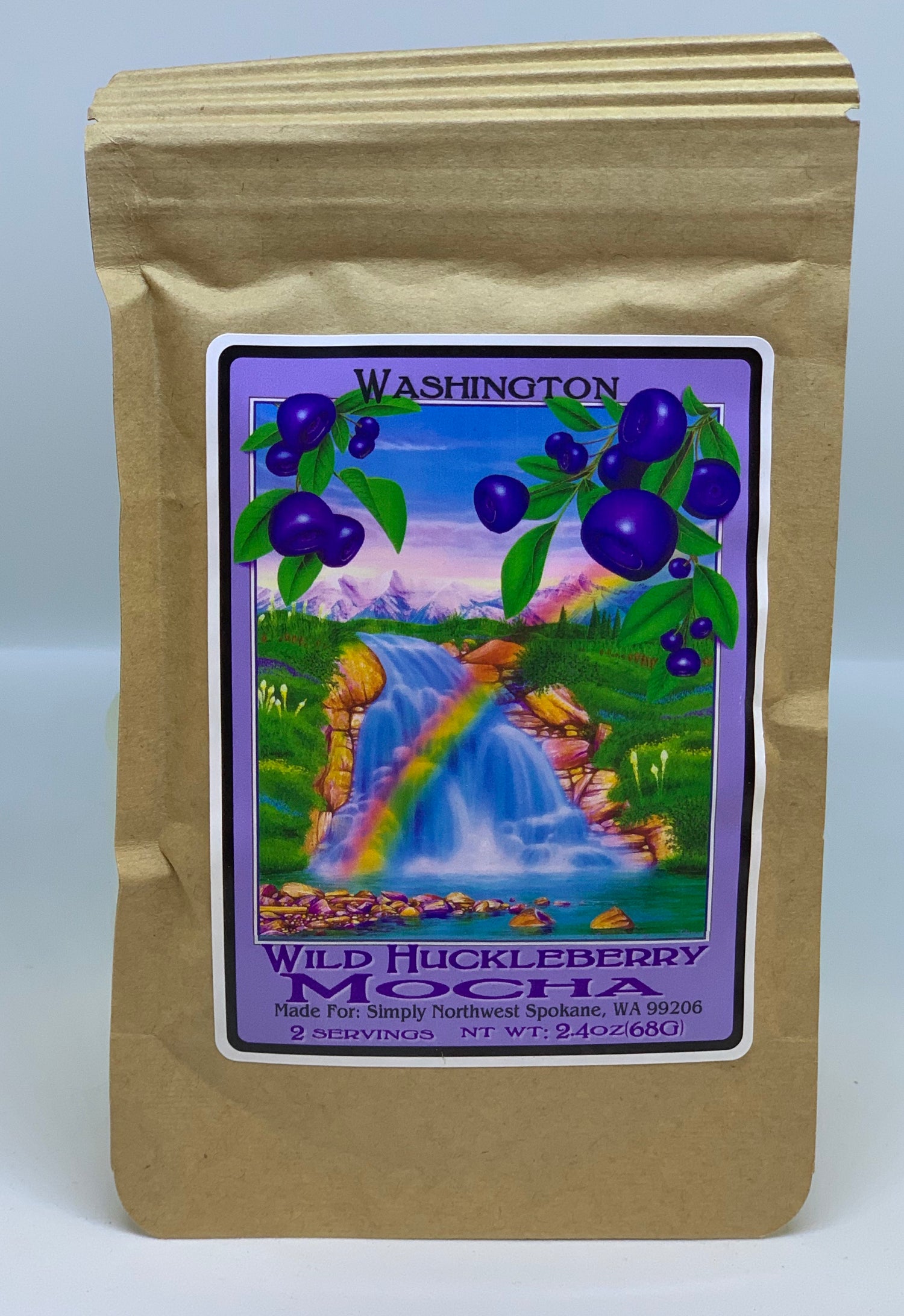 WA Wild Huckleberry Mocha Packet