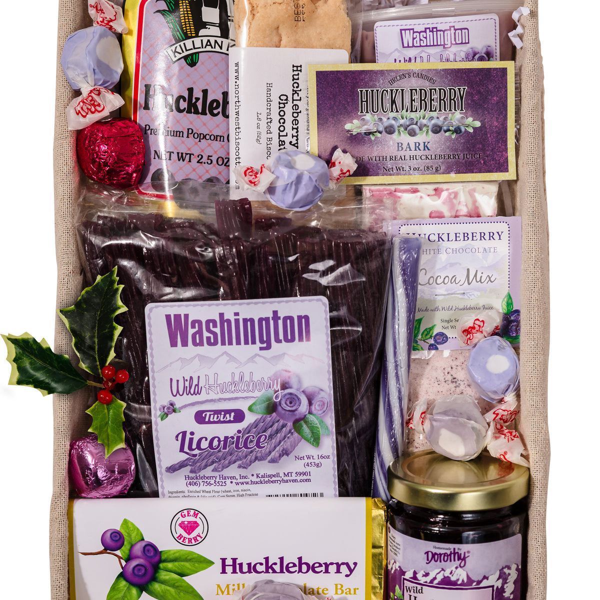 Holly Berry and Huckleberry