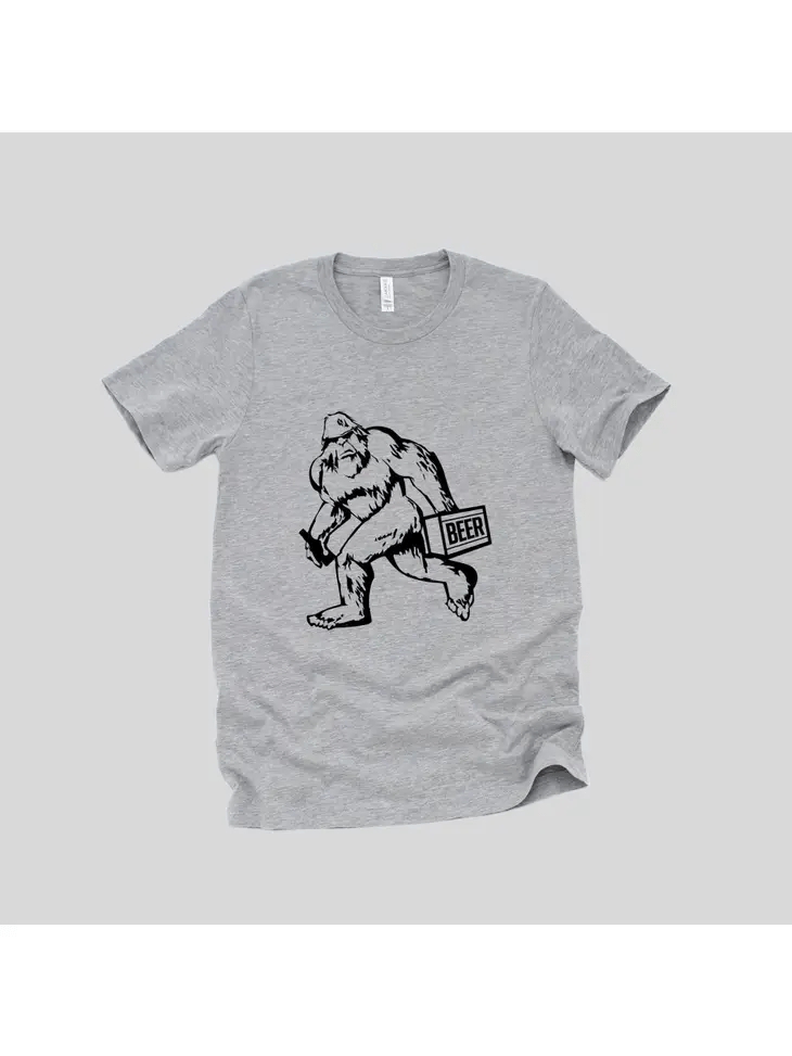 Bigfoot with Beer Shirt