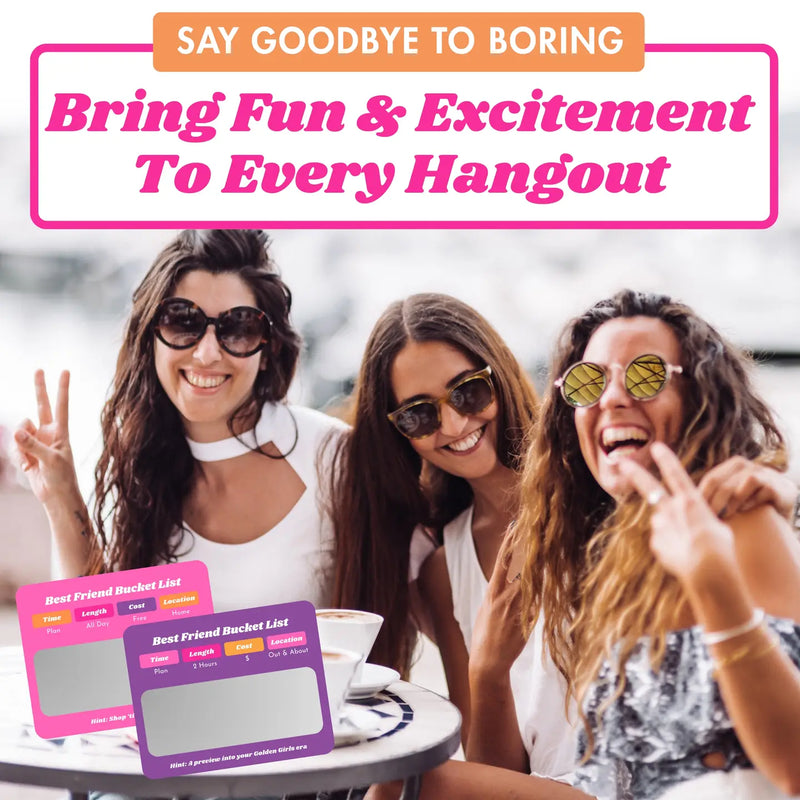 Best Friend Bucket List Set