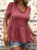 Ruffled Babydoll Top