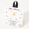 Bee Make a Difference Pendant Necklace