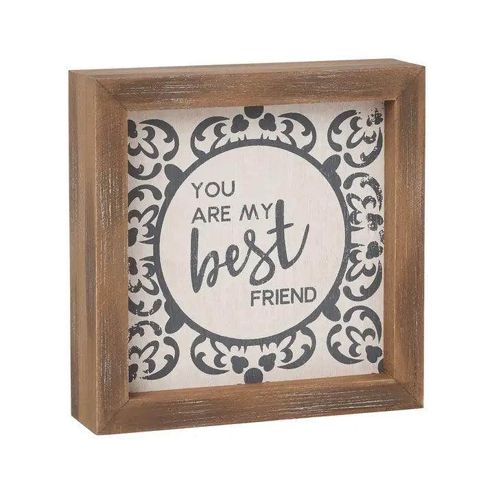 Best Friend Framed Sign