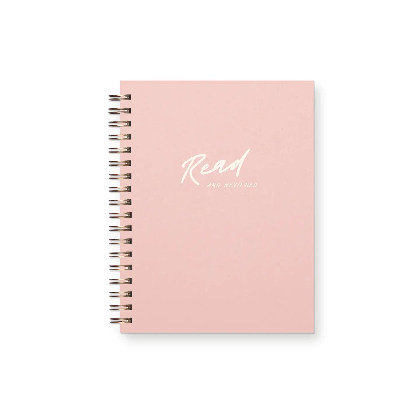 Read and Reviewed Book Log Journal