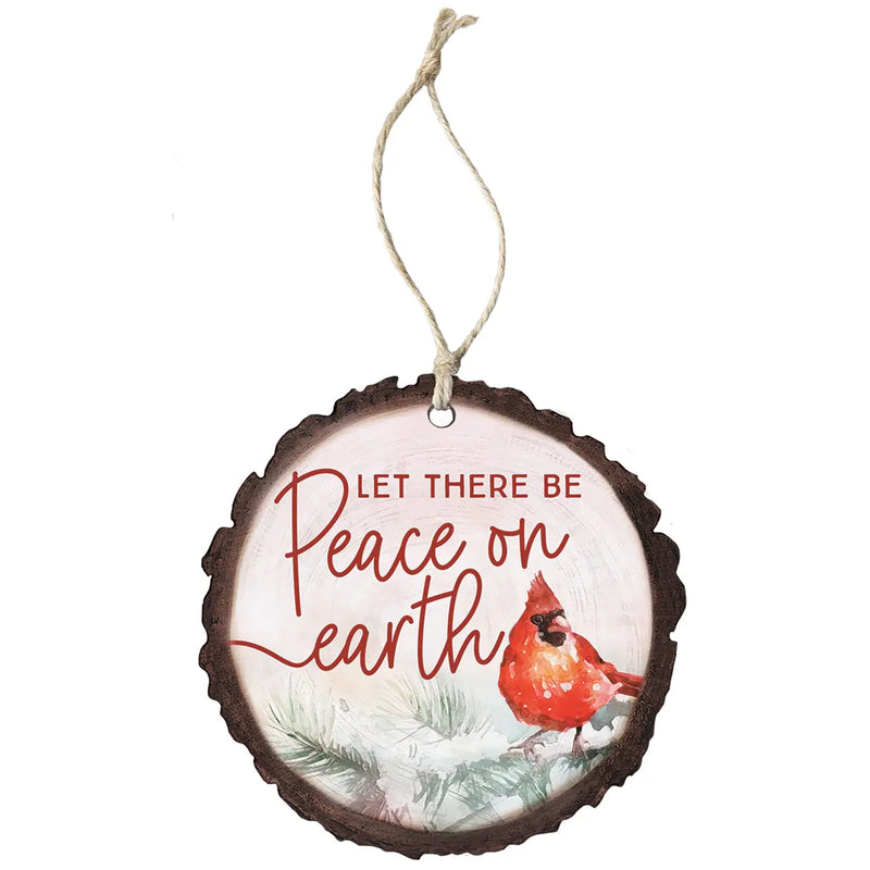 Christams Natural Timber Keepsake Ornament
