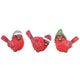Winter Cap Cardinal Figurine