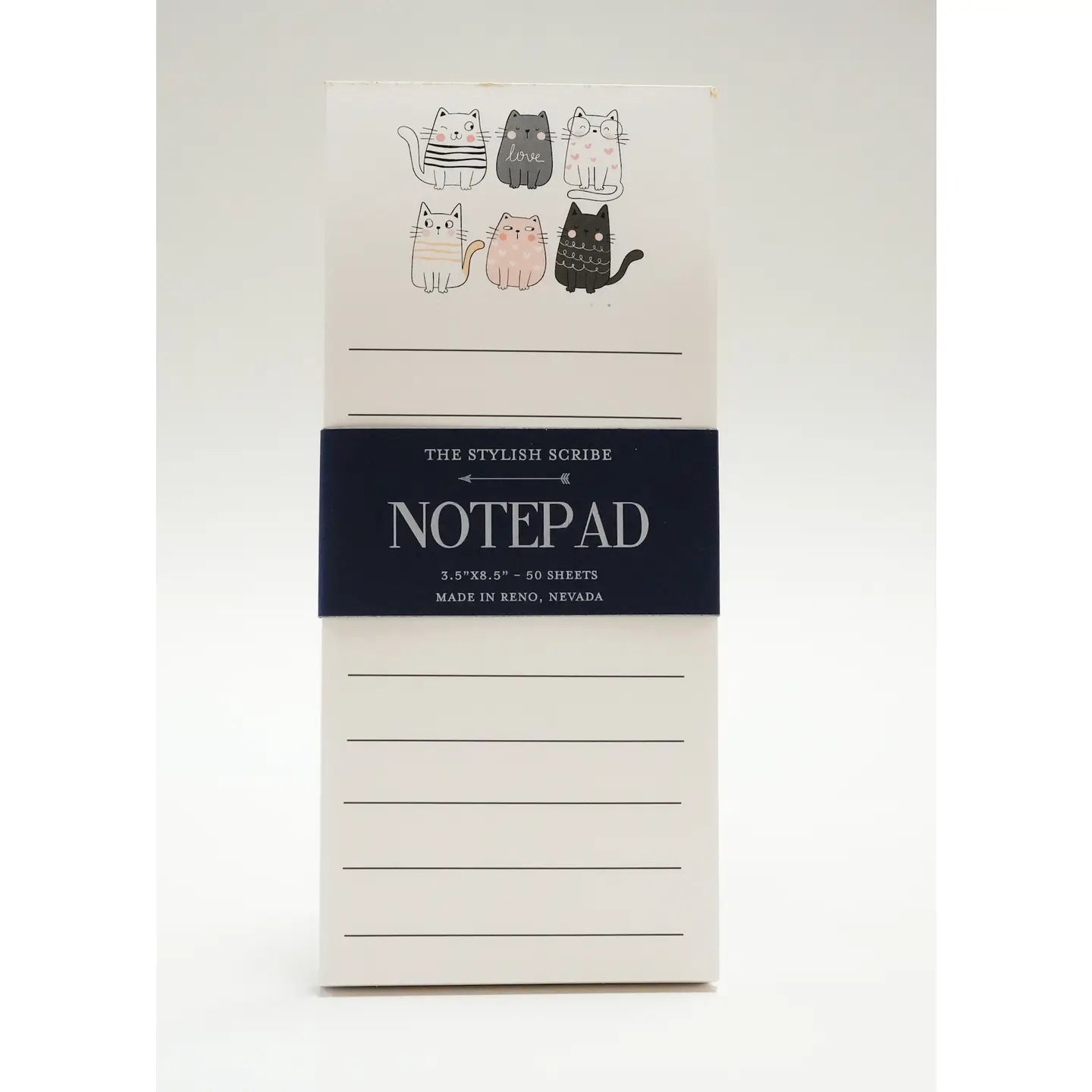 Cat Lover Notepad