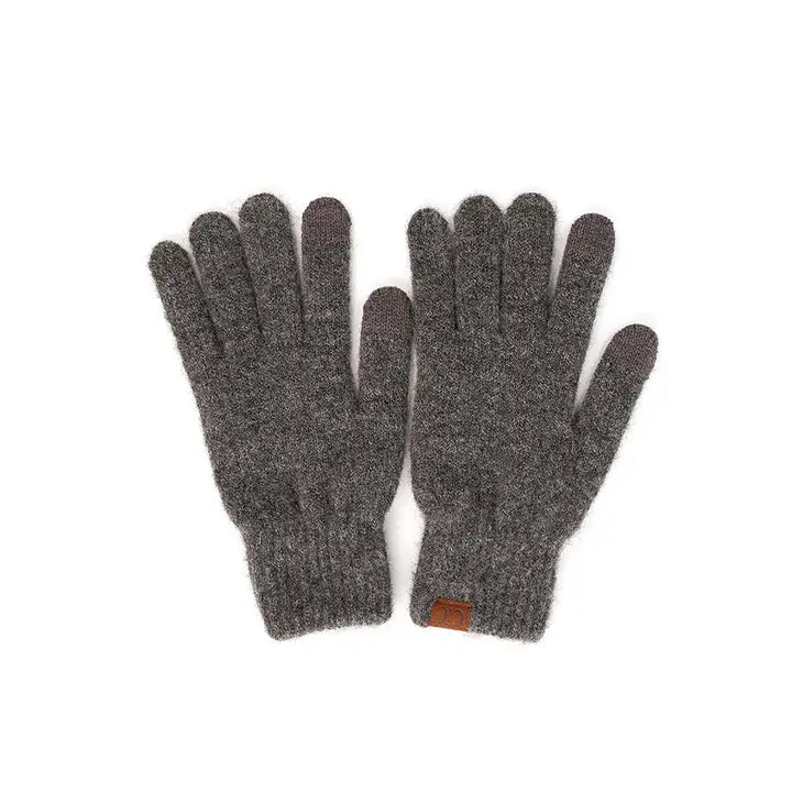 C.C. Heather Knit Gloves