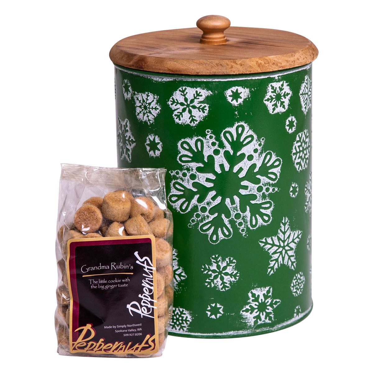Christmas Cookie Canister