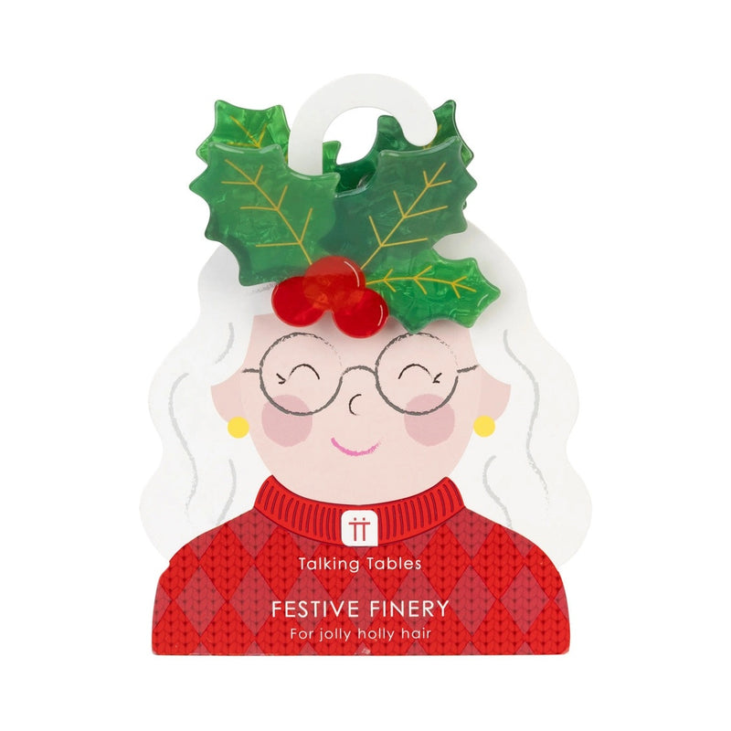 Holiday Hair Claws