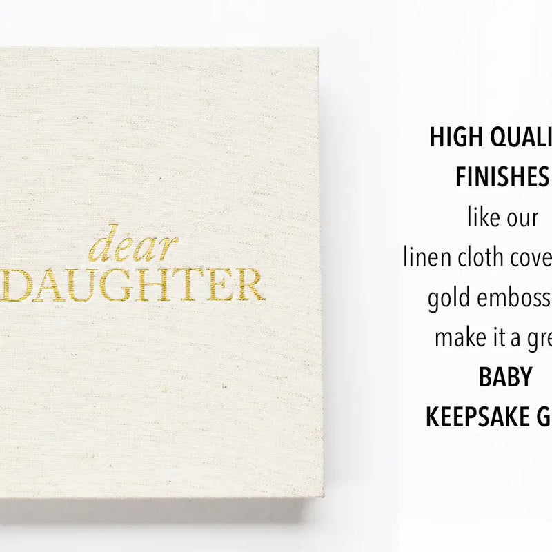 Dear Daughter Childhood Keepsake Book