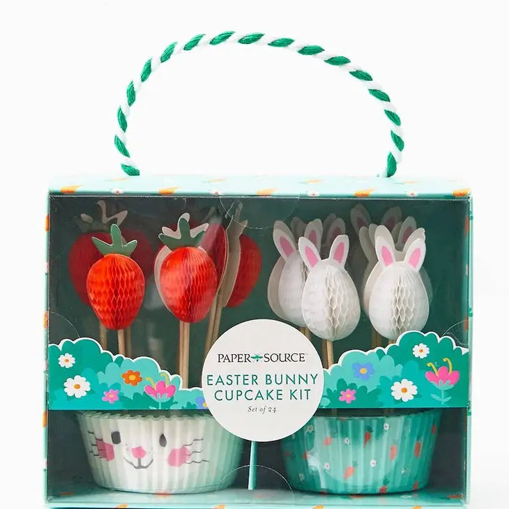 Easter Bunny Cupcake Set