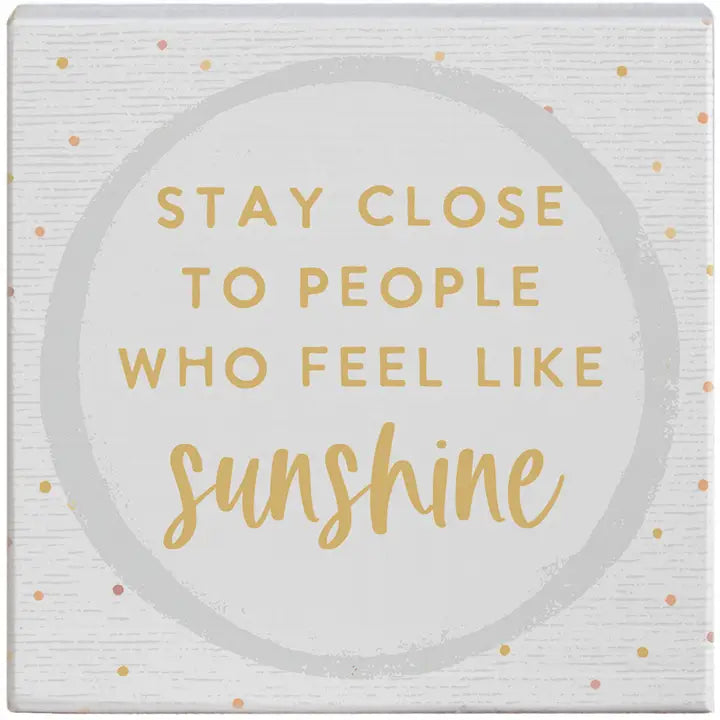 Feel Like Sunshine Gift-A-Block