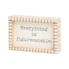 Beaded Sign Everything is Figureoutable