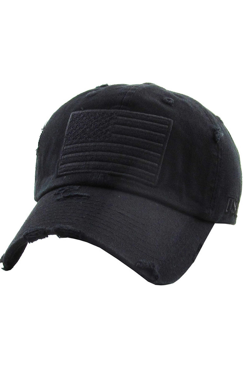 American Flag Vintage Hat