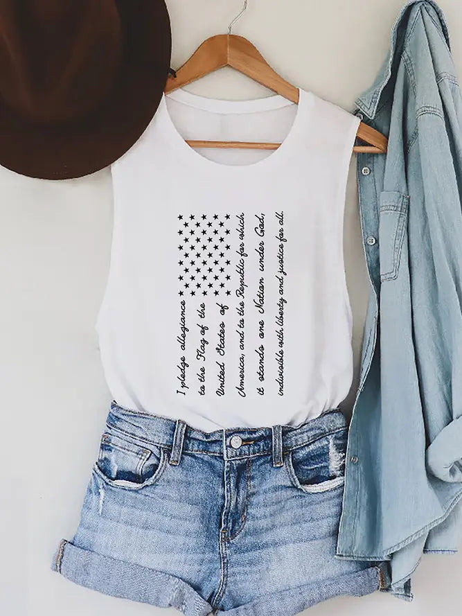 American Flag Tank
