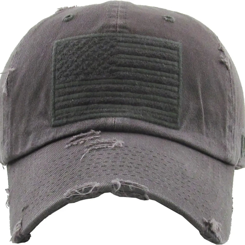 American Flag Vintage Hat