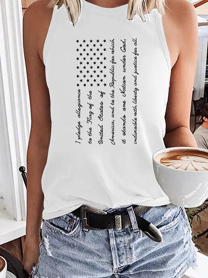 American Flag Tank