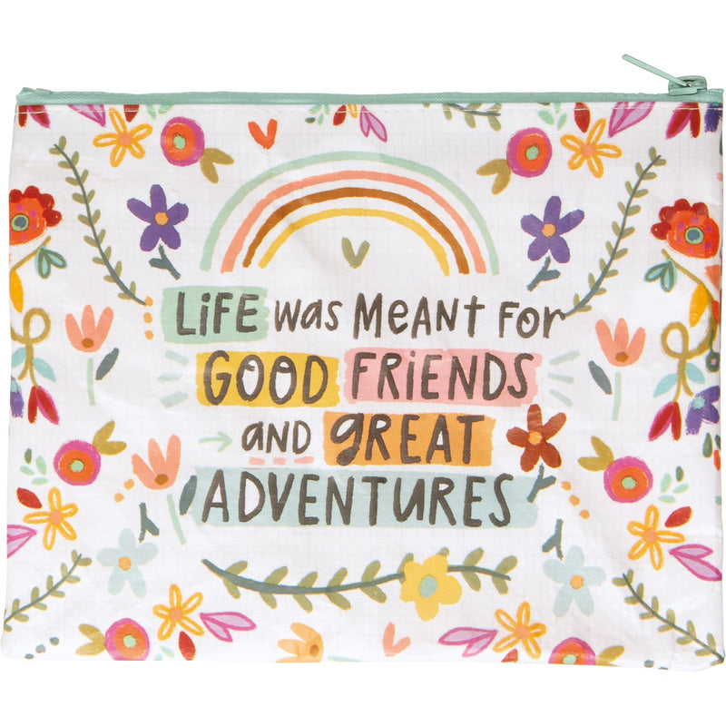Good Friends Zipper Pouch