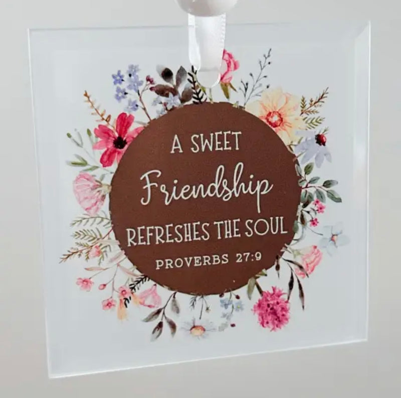 Window Charm - Sweet Friendship