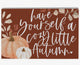 Block Sign - Cozy Little Autumn