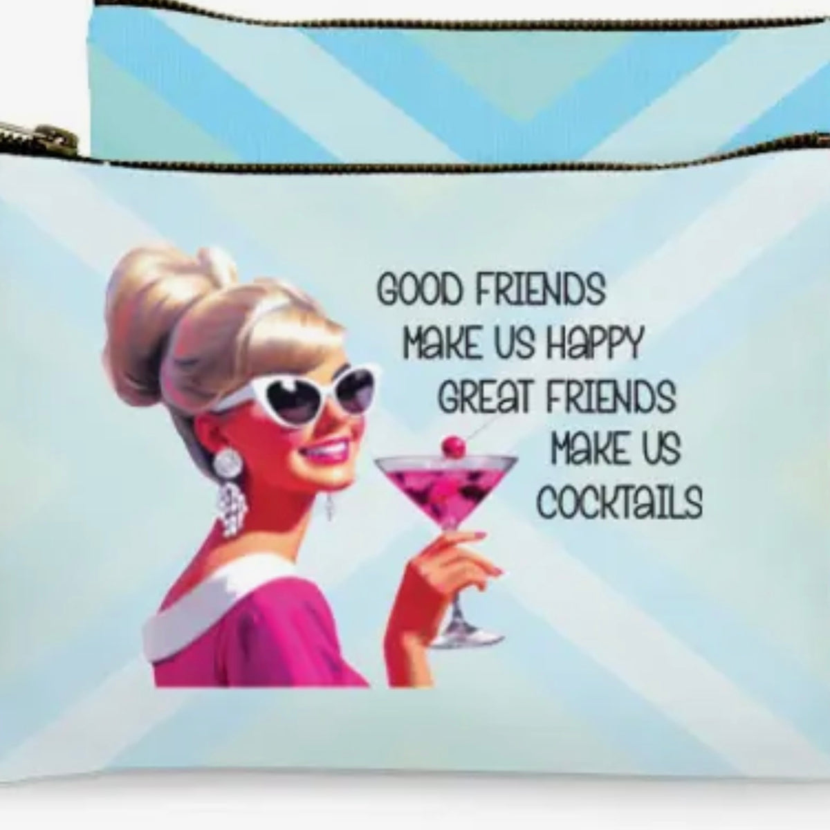 Pouch - Good friends Make Us Happy
