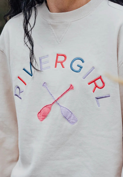 Rivergirl Sanded Fleece Crew Neck