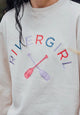Rivergirl Sanded Fleece Crew Neck