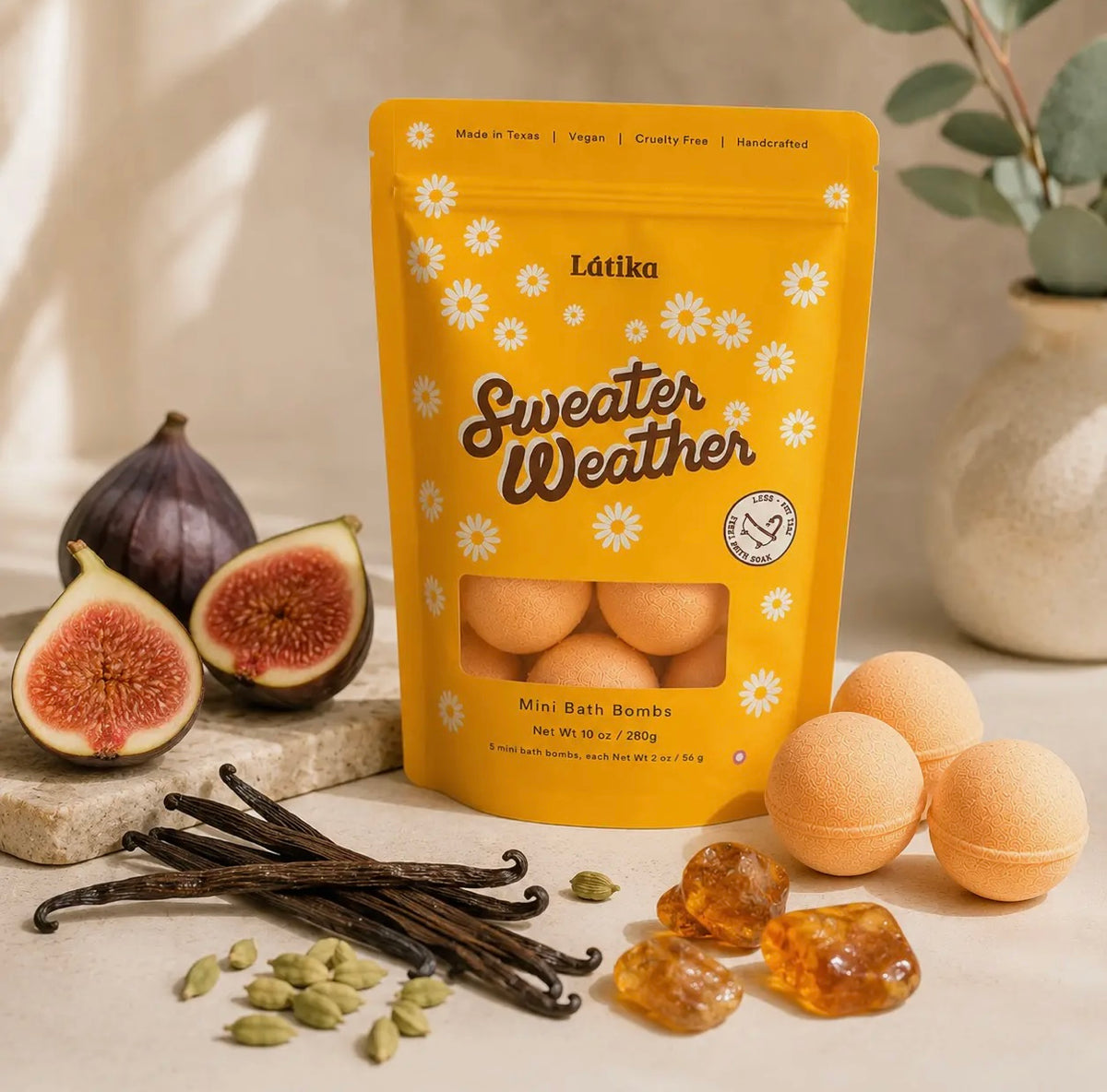 Fall Mini Bath Bombs - Sweater Weather