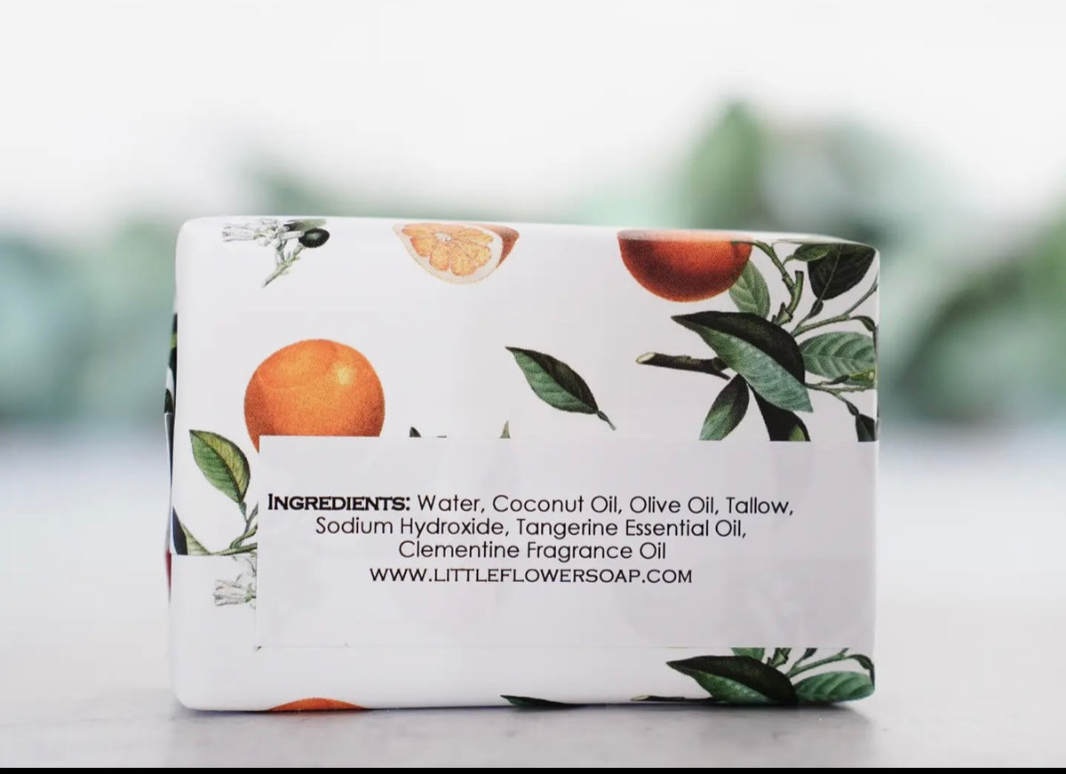 Tangerine Basil Soap