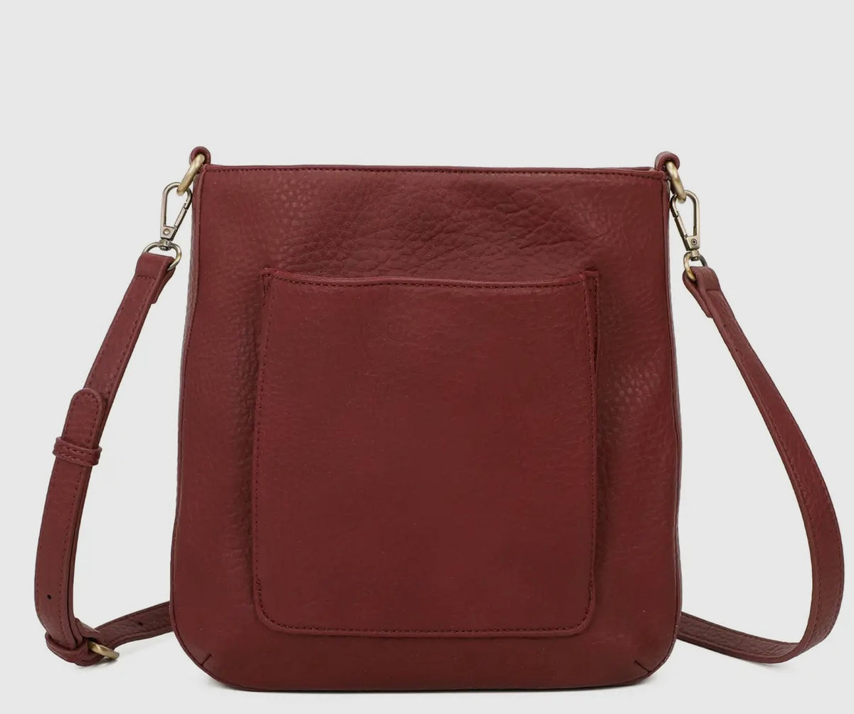 Vegan Leather Crossbody Bag