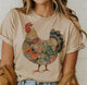 Colorful Chicken Tee